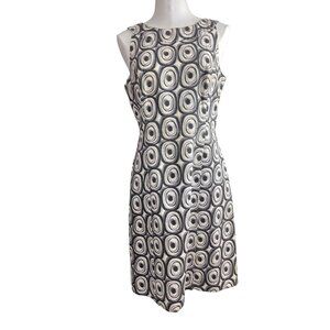 Carole Little Sleeveless Print Dress size 10 32a
